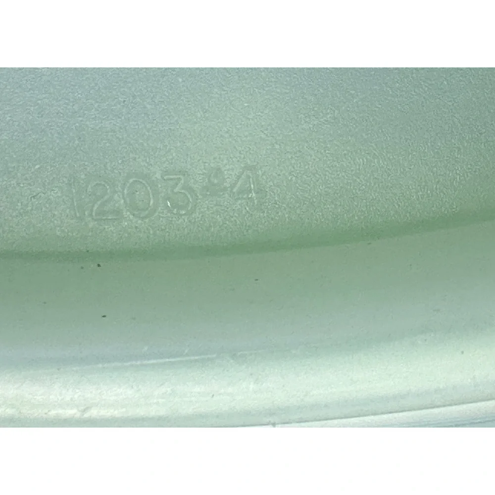 Tupperware Jel-Ring Mold Mint Green 1203-4 Fluted Gelatin Dessert Server USA